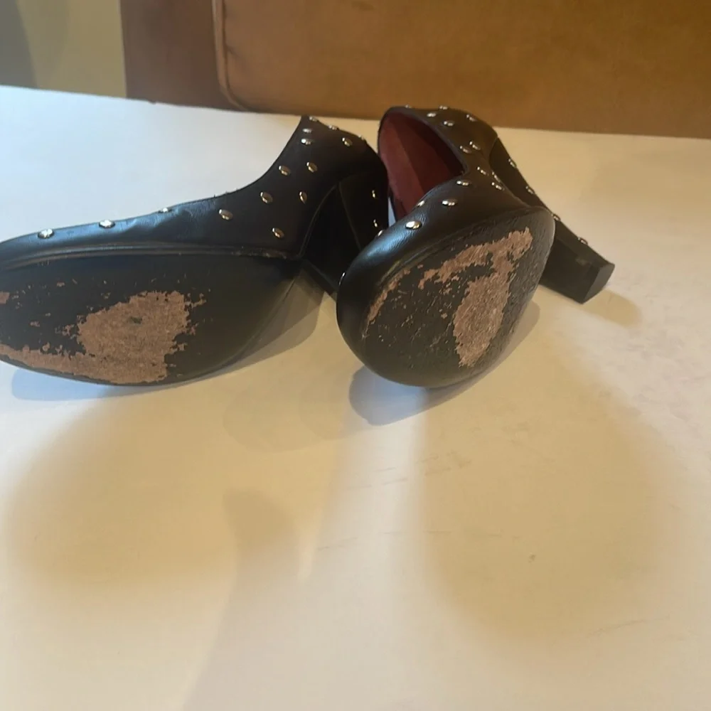 Marc Jacobs vintage round toe studded war bride pumps hardly worn 7.5 - Picture 6 of 7